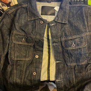 NWT Taos Rigid Selvidge Denim Jacket